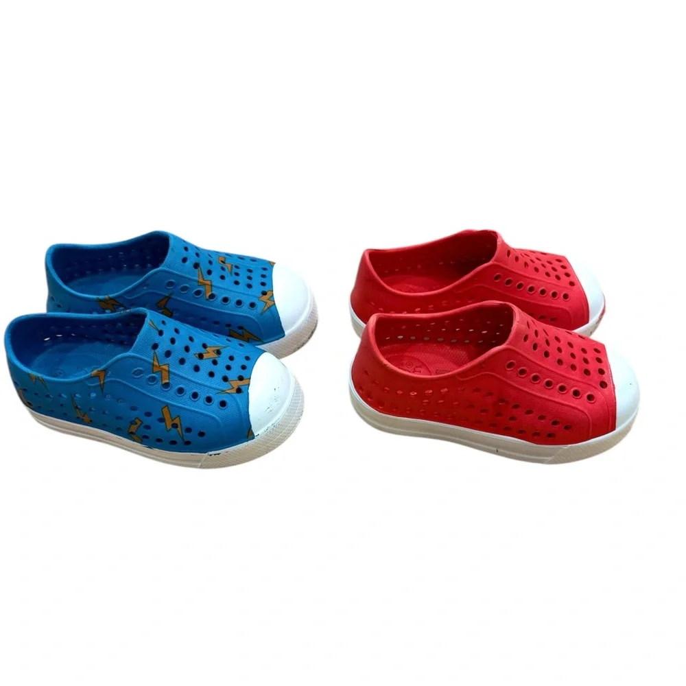 Native Jefferson Like Shoes Sz 5 Little Kids- Native like, Croc like, Easter